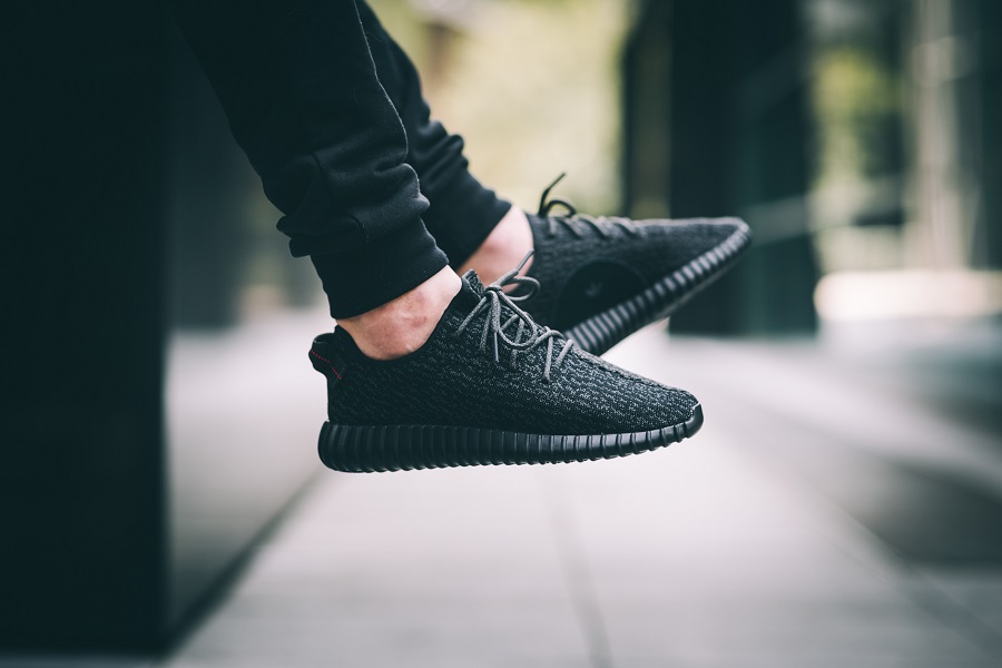Adidas Ultra Boost Laceless Triple White & Core Black/Grey